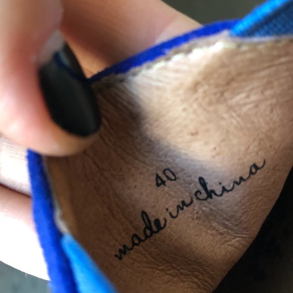 Joie Blue Espadrilles 40 - Picture 8 of 8